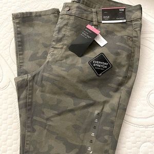 Camo Print Jeans